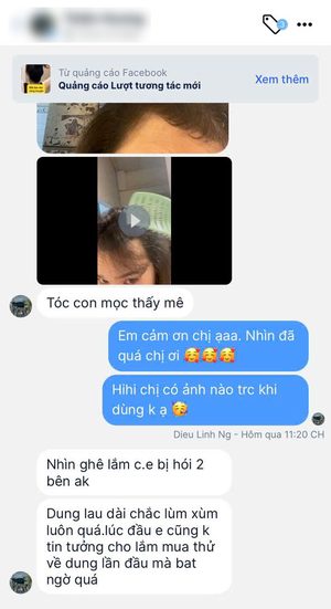 Tin nhắn phản hồi của khách