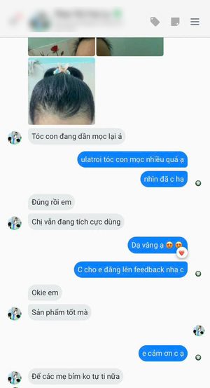 Tin nhắn phản hồi của khách
